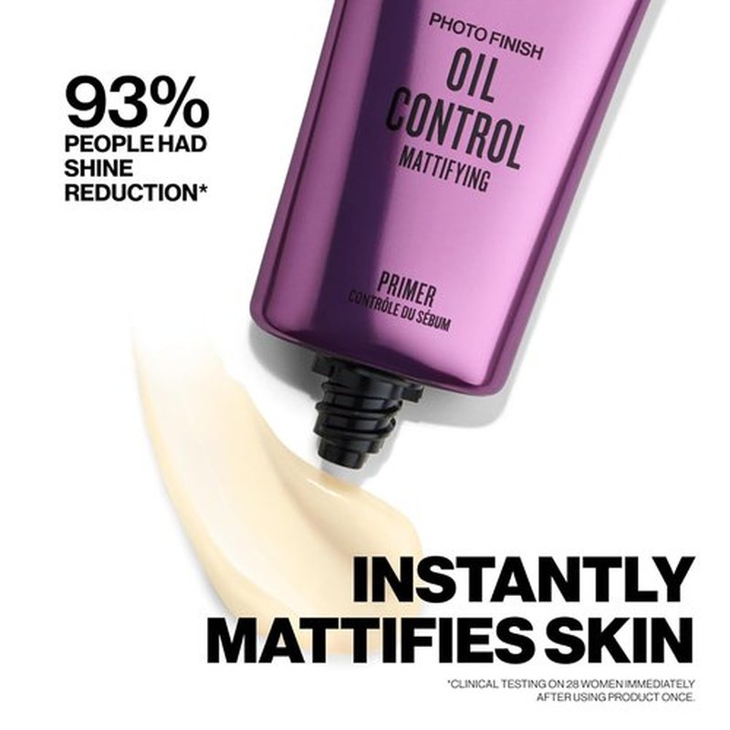 Smashbox Photo Finish Oil Control Primer - Mattifying Makeup Primer with Salicylic Acid & Witch Hazel, 1 oz