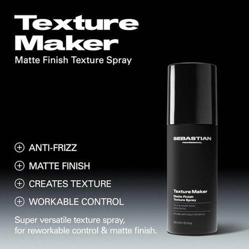 Sebastian Craft Clay - Remoldable Texturizing Hair Clay for Effortless Style | 2.5 oz