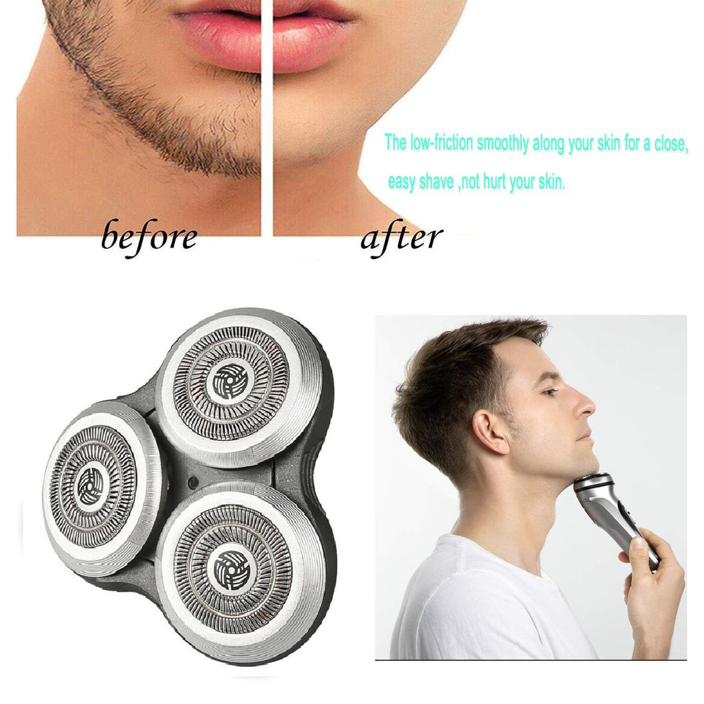 RQ12 Complete Shaver Replacement Head for Philips Norelco RQ10 RQ11 RQ12 S9711 RQ1275 Series 9000 8000 7000 Arcitec RQ1250 S9911 RQ1280 Shaving Heads