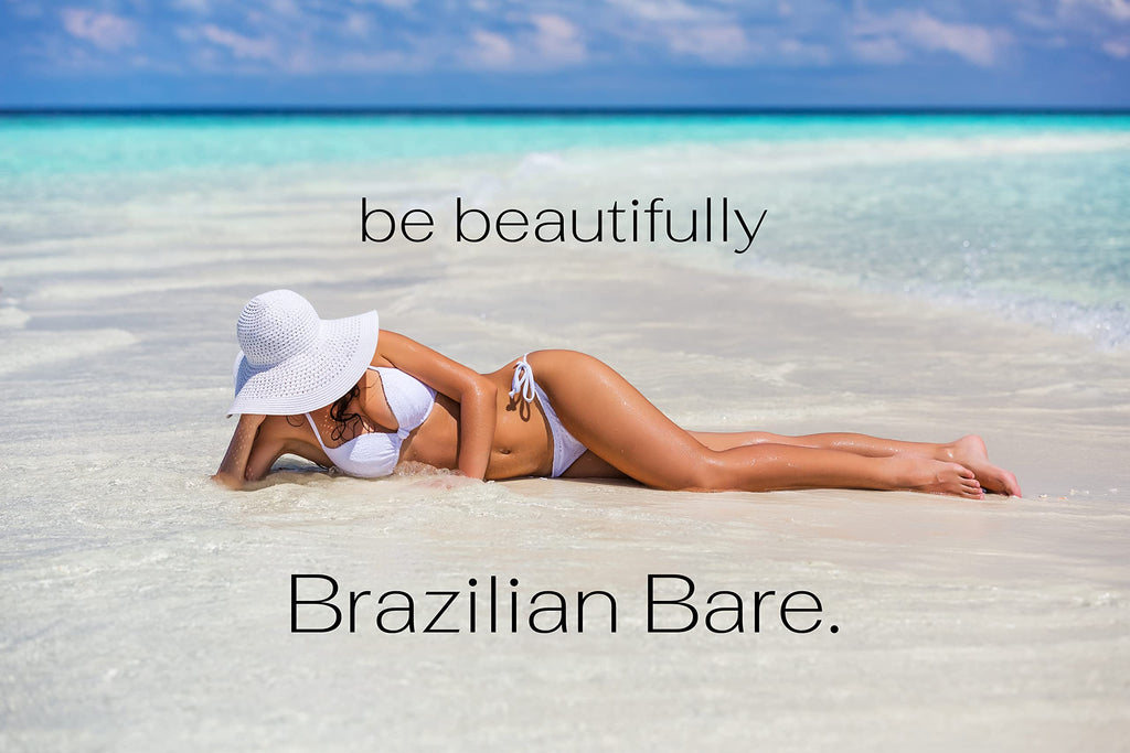 Brazilian Bare Tropical Coconut Extra Moisturizing Shave Syrup – Preferred Over Traditional Womens Shave Creams And Womens Shave Gels