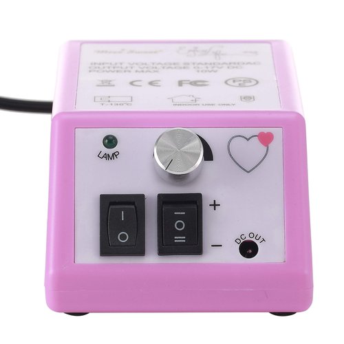 Miss Sweet Electric Nail File for Regular Polish Acrylic Nails RPM20000 (Pink)