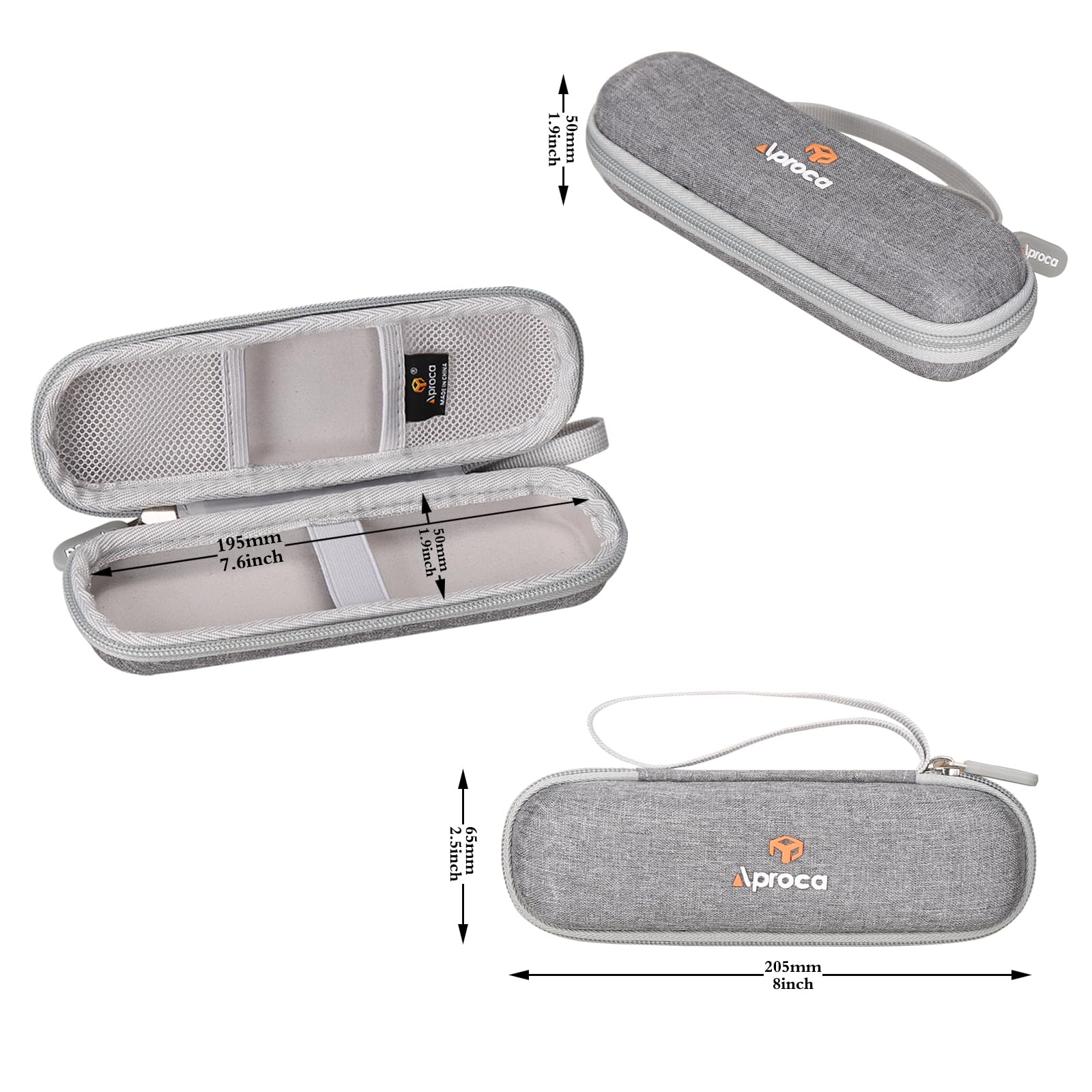 Aproca Case Compatible with Panasonic Bikini Trimmer Shaver, Portable Hard Storage Bag for Accessories (Case Only)