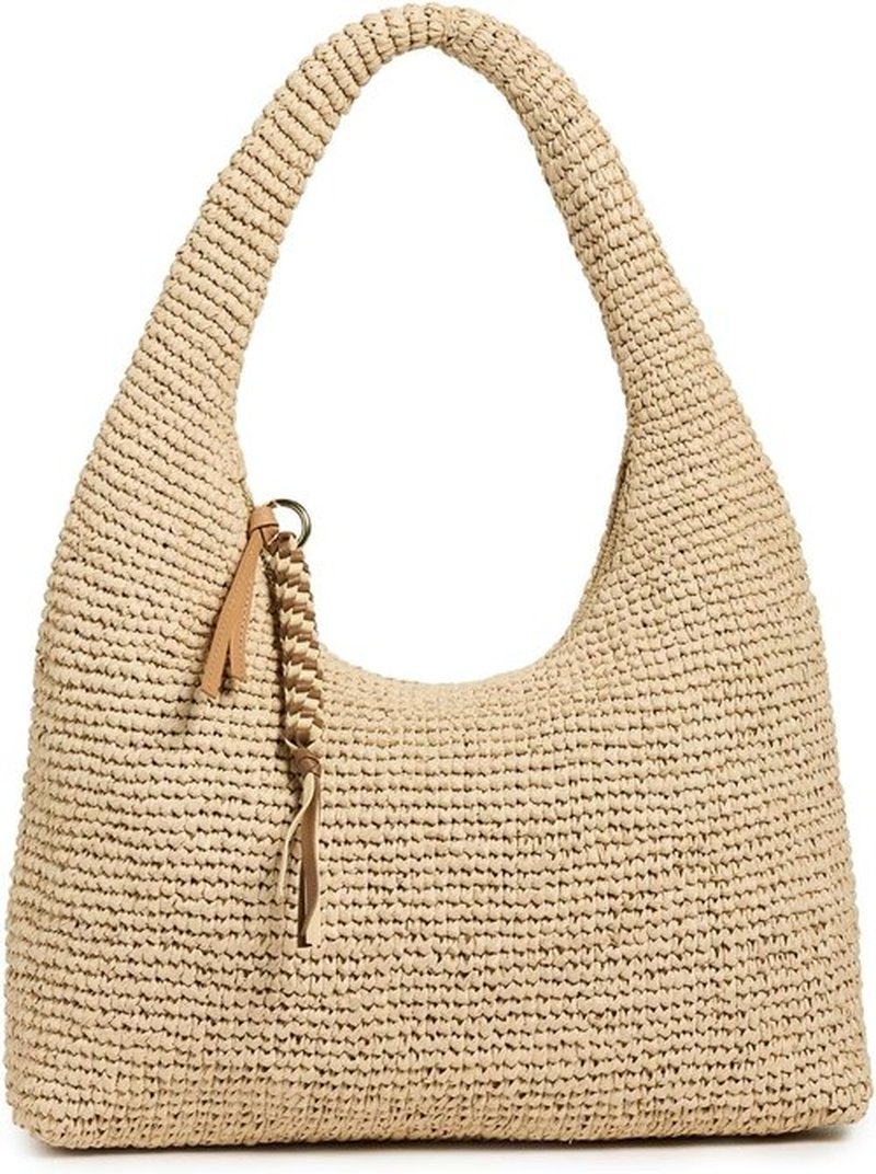 Loeffler Randall Willow Woven Hobo Bag - Stylish & Spacious Handbag for Everyday Use