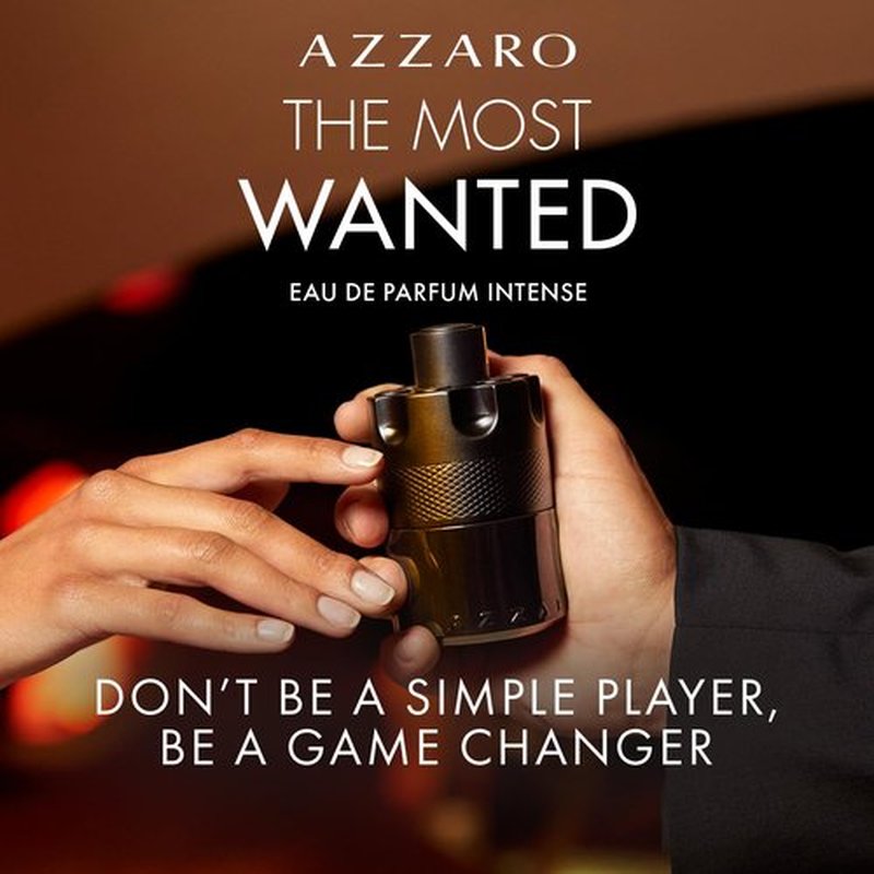 Azzaro The Most Wanted Eau de Parfum Intense - Seductive Woody Men's Cologne - Long-Lasting Fougère & Ambery Fragrance for Date Night
