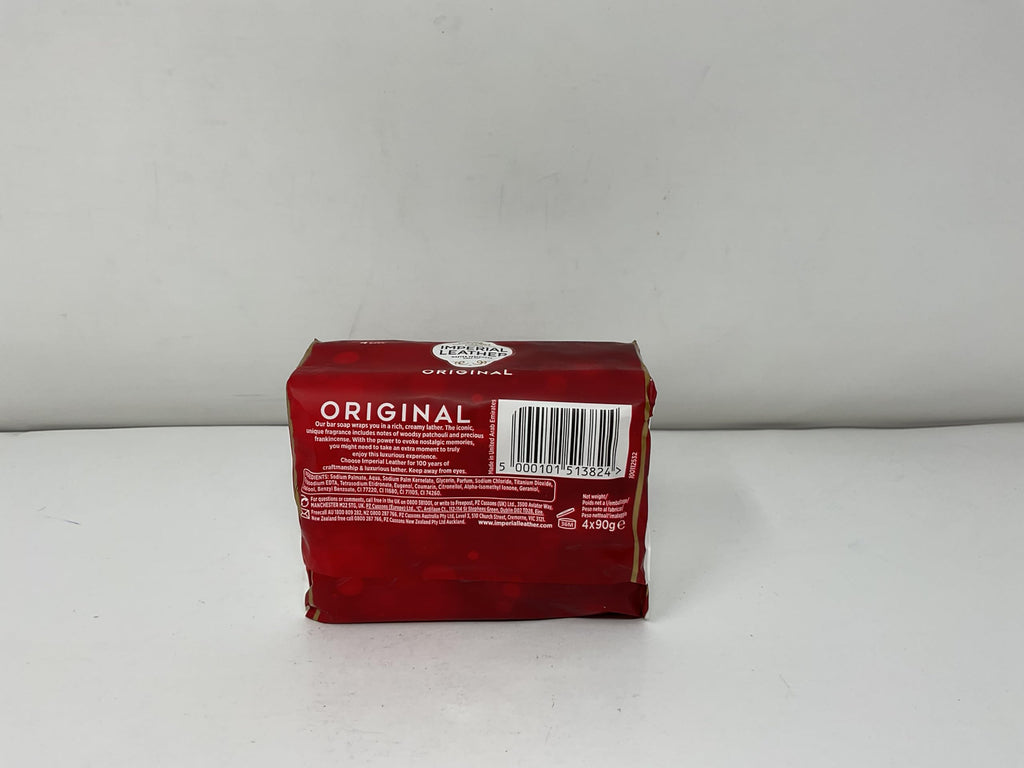 Cussons Imperial Leather Original Bar Soap - 4 Pack