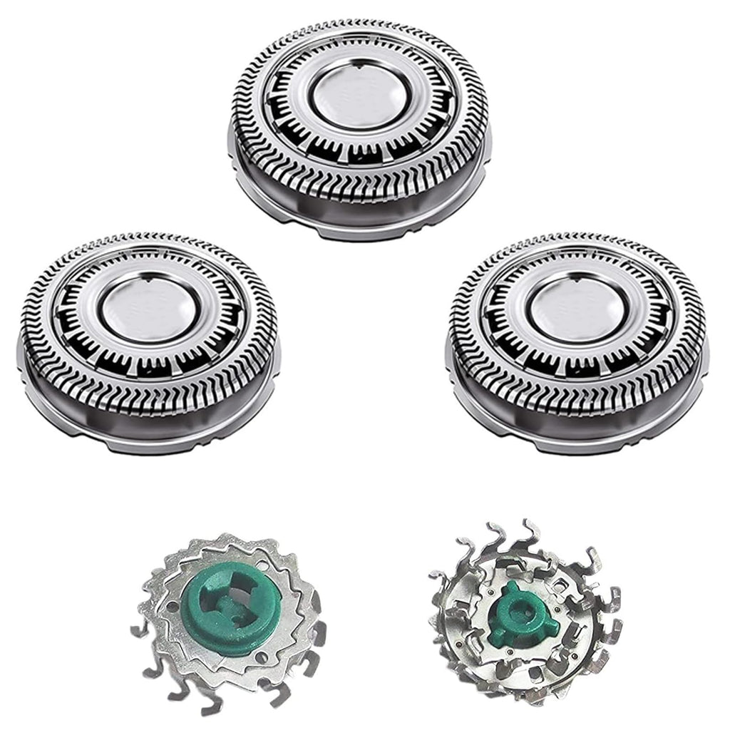 Suleto SH60/72 Replacement Head Compatible with Philips S6000 Razors, SH60 Replacement Blades Compatible with Norelco Series 6000 Shaver, SH60 Shaving Head Replacement for S6880/81, S6810/82, S6850/85