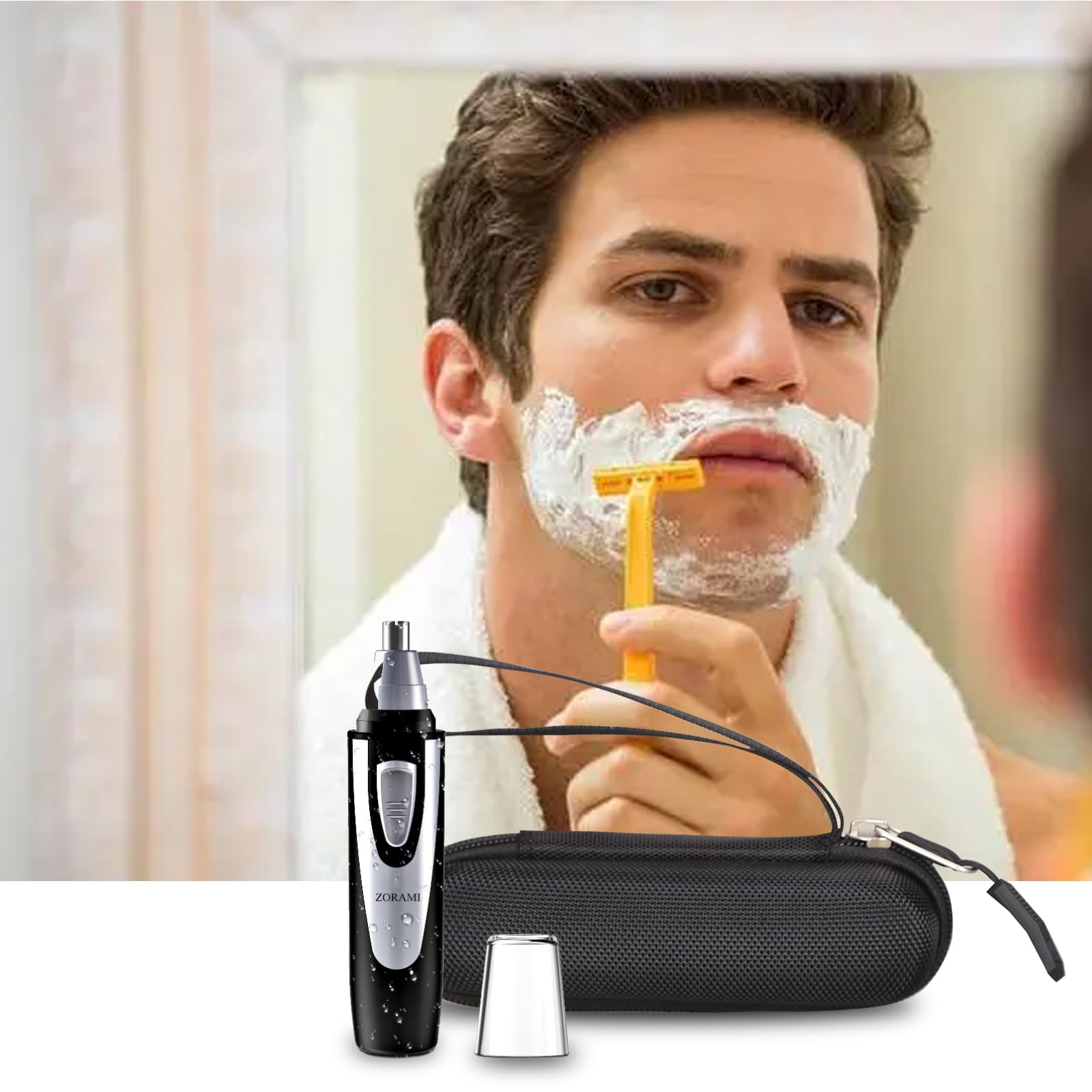 Tourmate Hard Storage Case for ZORAMI Ear and Nose Hair Trimmer Clipper (Case Only)