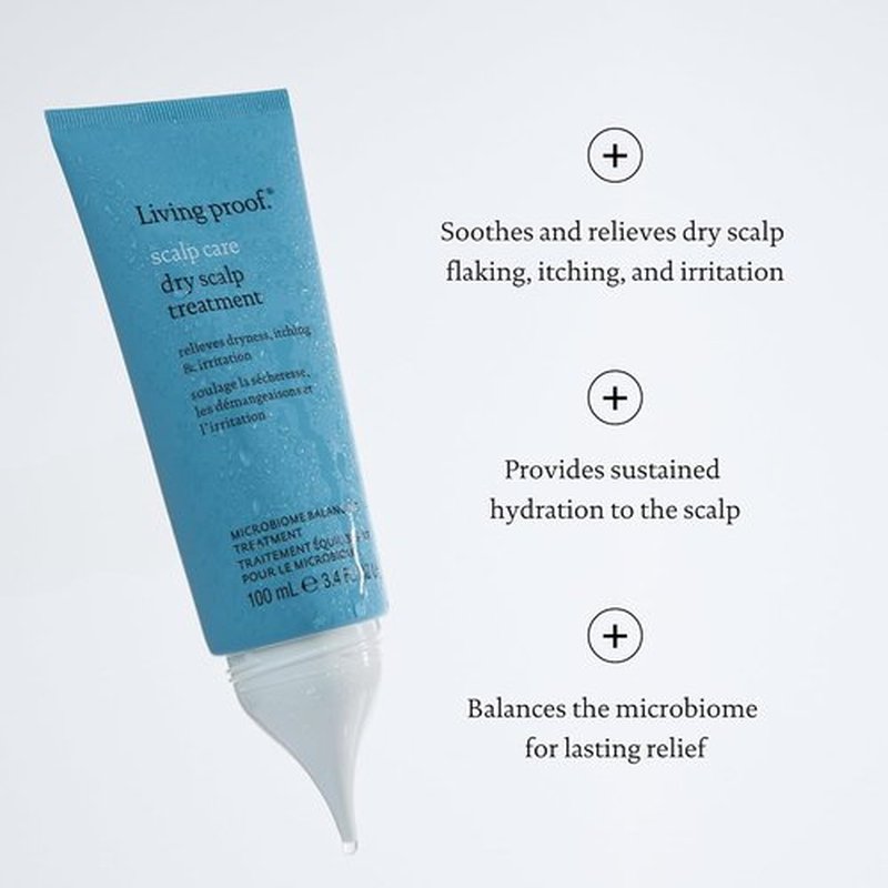 Living Proof Scalp Care Dry Scalp Treatment - Lightweight Hydrating Formula for Flaking & Itching | 3.4 oz