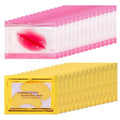 Miniling 30 Pairs Eye Masks & Lip Masks, Under Eye Patches for Dark Circles, Lip Mask Skincare, Easter Basket Stuffers, Bulk Gifts, Mothers Day Gifts for Mom, Teacher Appreciation Gifts, Small Gifts