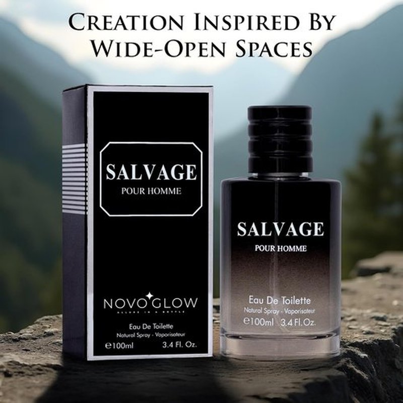 Salvage for Men Eau De Toilette Spray - Refreshing & Warm Masculine Scent | 3.4 Oz Daily Cologne