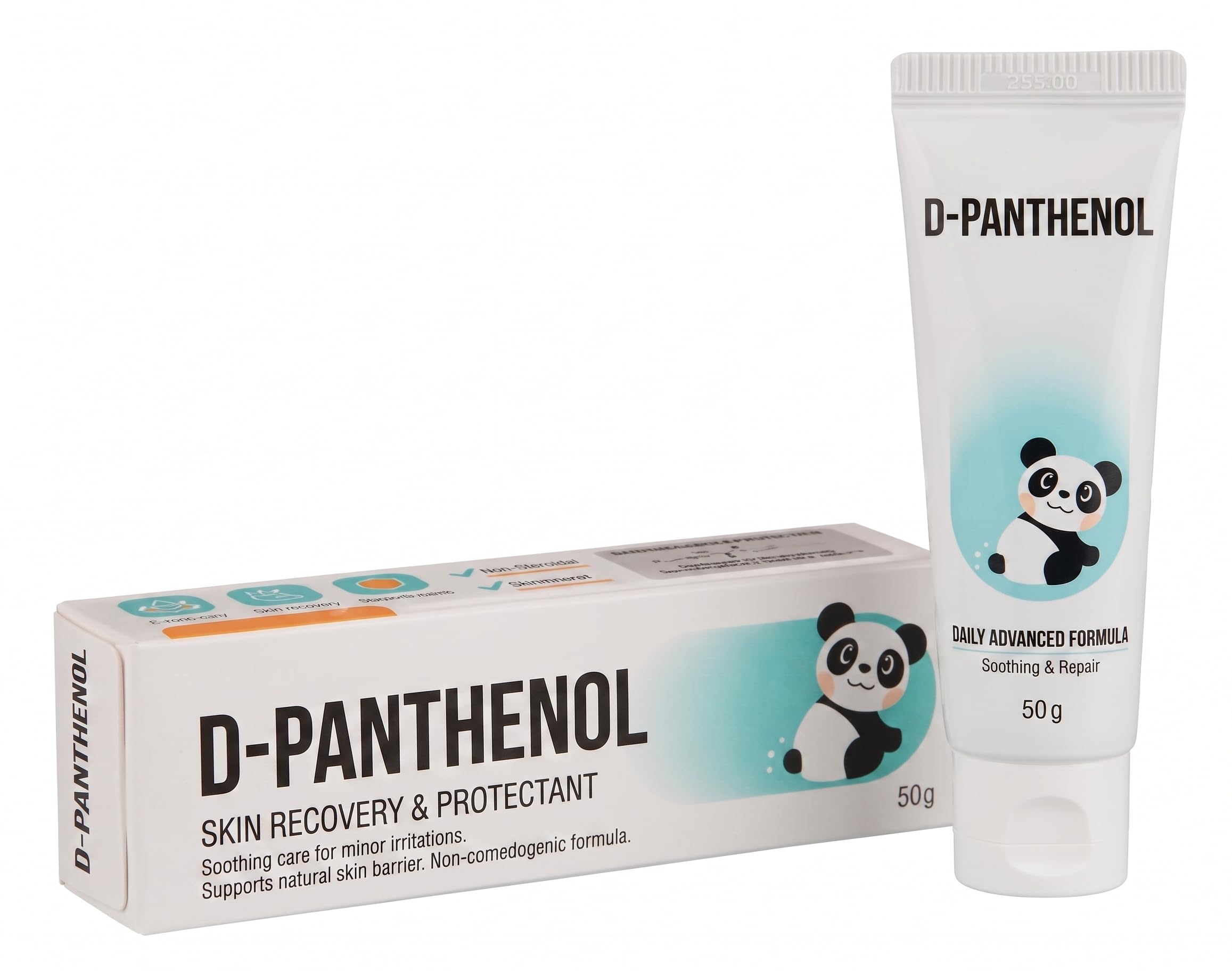 D-PANTHENOL 5% Dex-Panthenol Skin Barrier Balm 50g – Vitamin B5 Cream for Tattoo Aftercare, Intense Moisture for New Ink, and Dry Sensitive Skin Care