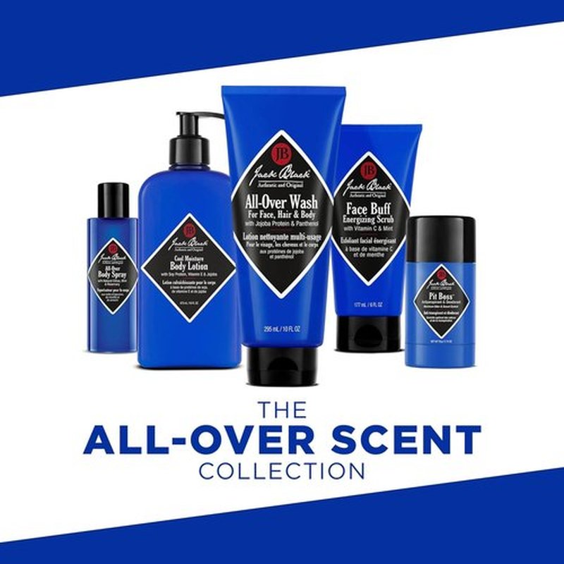 Jack Black Cool Moisture Body Lotion - Hydrating Lotion for Men | Ideal for Dry Skin, 16 oz