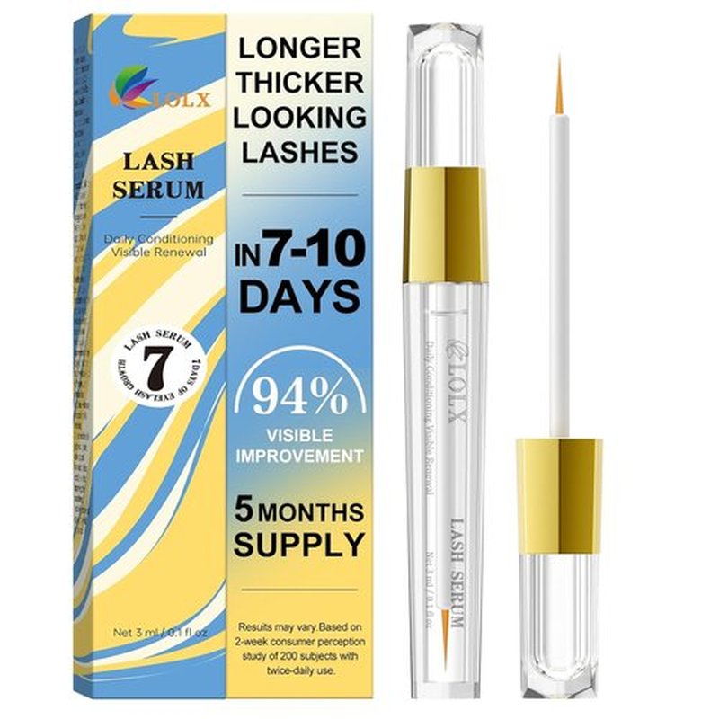 Skiennix Eyelash Growth Serum - Peptide-Infused Formula for Thicker, Fuller Lashes | 3 mL
