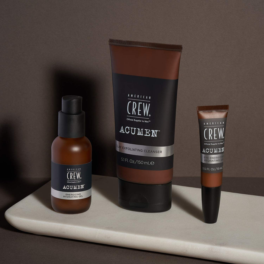 American Crew Men's Exfoliating Face Cleanser, Daily Clay Cleanser, 5.1 Fl Oz