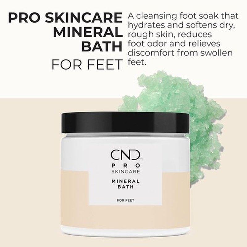 CND Pro Skincare | Exfoliating Sea Salt Scrub & Advanced Callus Remover for Feet - Vegan Hydration Treatment