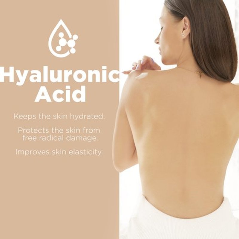 Cosmétiques Créatifs White Pearl Moisturizing Body Lotion with Coconut Butter and Hyaluronic Acid, 8.5 fl. oz.