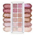 Glow Anime Eyeshadow Palette - 12-Color High-Pigment Multi-Finish | Blendable Matte, Shimmer & Metallic | 0.33 oz