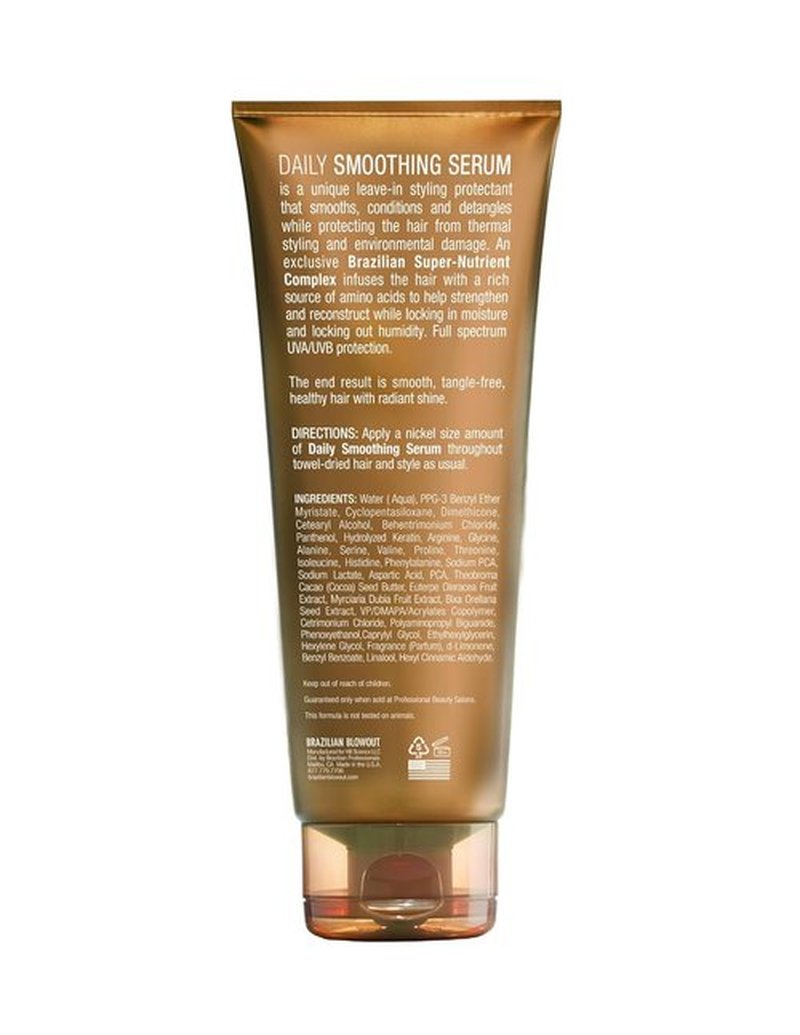 Brazilian Blowout Acai Daily Smoothing Serum - 8 oz | Frizz Control & Shine Boost
