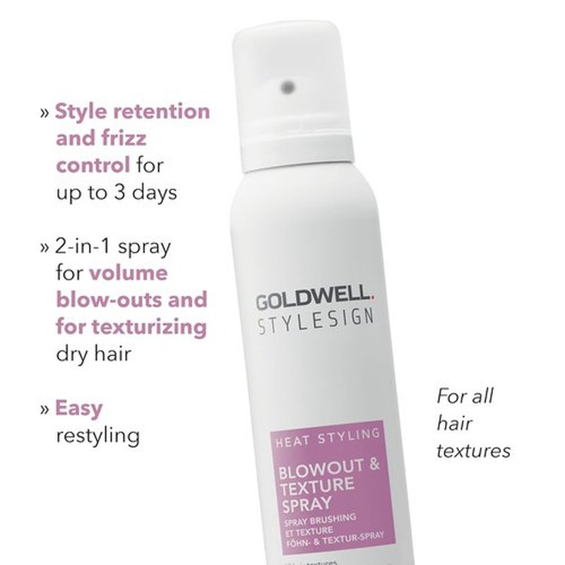 Goldwell StyleSign Blowout & Texture Spray - Ultimate Volume & Hold for All Hair Types