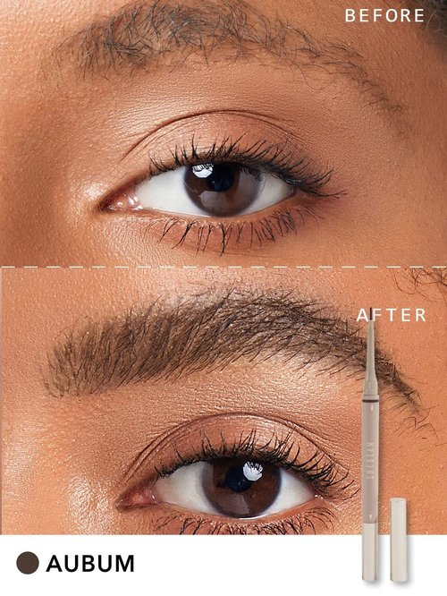 SHEGLAM Dual-Sided Eyebrow Pencils Cream Waterproof Long Lasting Eye brow Pen Makeup - Auburn (Pack of 2)