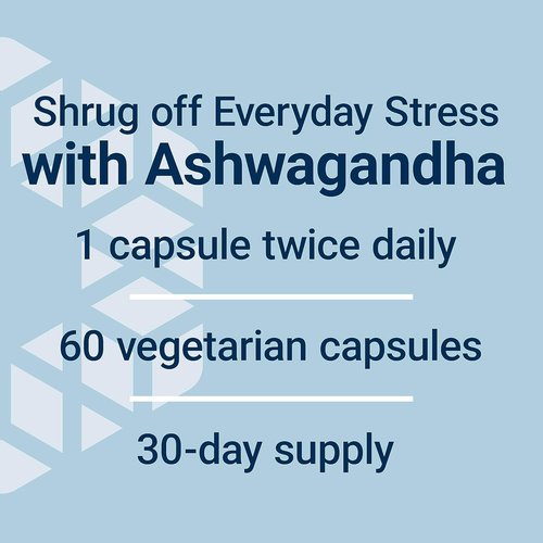 Life Extension Optimized Ashwagandha - Stress Management Supplement for Focus & Memory | 60 Vegetarian Capsules