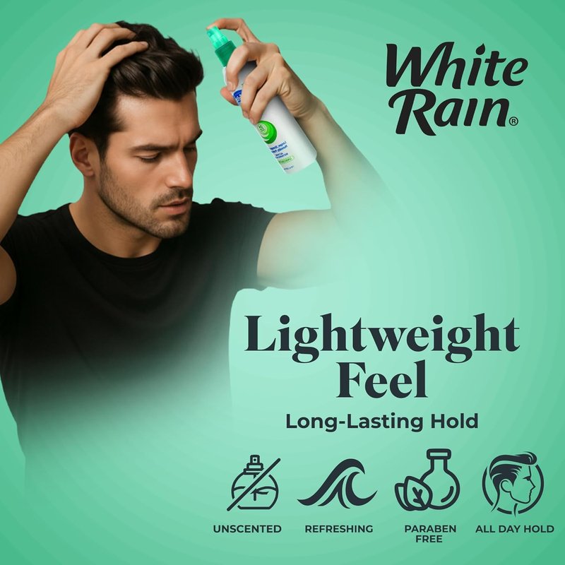 White Rain Extra Hold Hair Spray - Advanced Formula for Long-Lasting Style | 7 oz