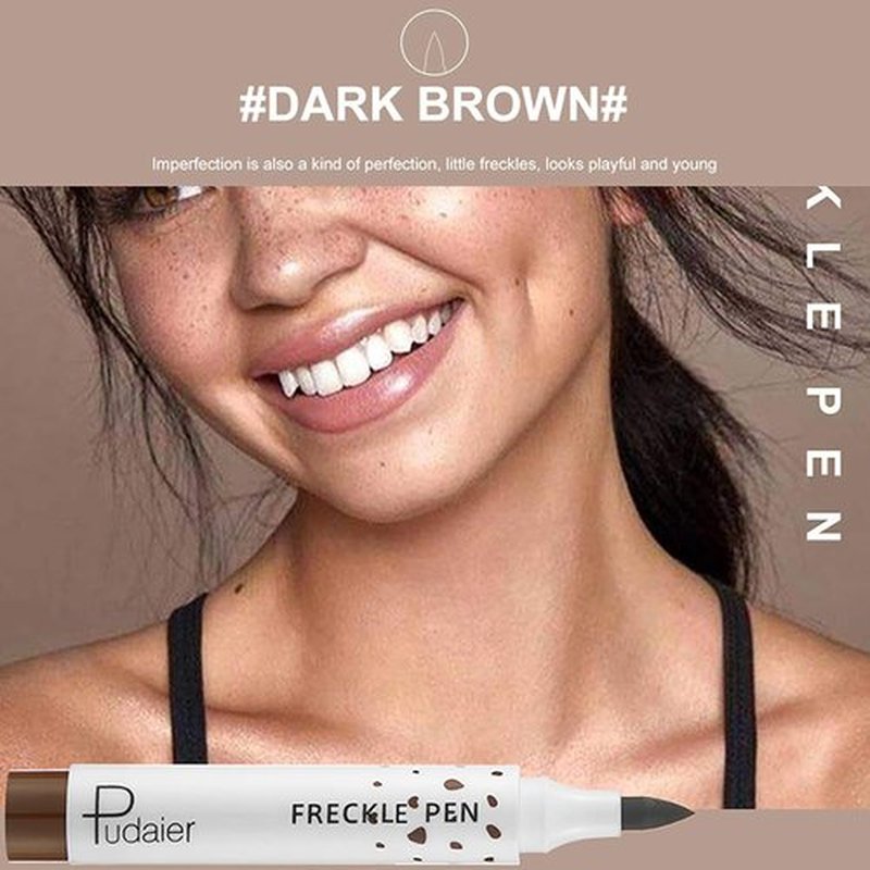 Freckle Pen | Waterproof & Long-Lasting Natural Look Makeup | 2 Colors, 0.17 Fl Oz Each