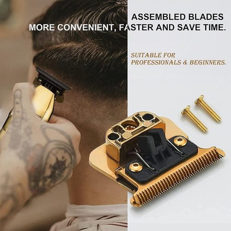 BaByliss PRO Gold FX707Z DLC Replacement Blades - Precision Trimmer Blades for FX787 & FX726 | 2-Pack