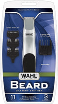 Beard & Mustache Trimmer B/O,Wahl Clipper Corpora,9906-717