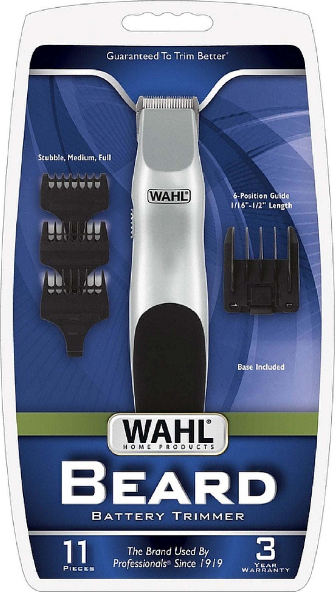 Beard & Mustache Trimmer B/O,Wahl Clipper Corpora,9906-717