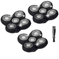 Head Shaver Replacement Blades Compatible with Freedom Grooming Bald Head Shaver,5 Blades Refills Shavers Heads for Shaving Bald Men,Replacement Blade Compatible with Flex Series Shaving Kit,3Packs.