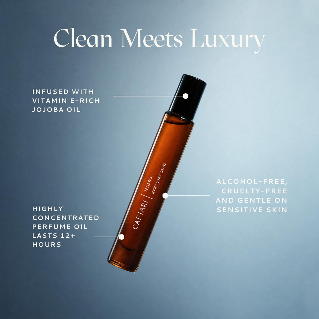 Caftari Oud Perfume Oil Rollerball | Scent of Nirvana | Oud, Musk, Amber & Saffron | Roll On Oil Perfume | Non Toxic Perfume | Alcohol-Free | 100% Jojoba Base | Unisex | Travel Ready 10 ml