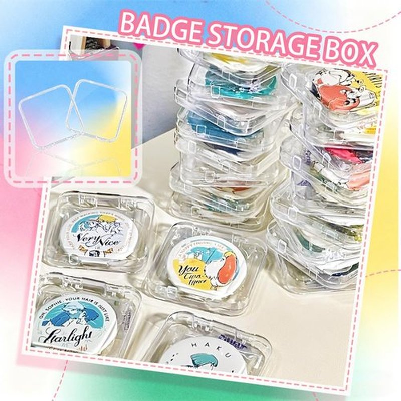PZSZMIAO 12PCS Press on Nail Storage Box Acrylic Organizer Nail Case Nail Display Case Nail Display Box Artificial False Nail Box with Double Sided Adhesive Nail Tape Suitable for Press on False Nail