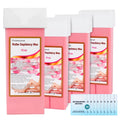 Roll on Wax Refill: 4 Aloe Wax Roller Refill - Hair Removal Cartridge for Body Legs Arms (100g/3.53oz, 4 Pack)