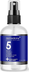 Skiennix 5-in-1 Super Charged Anti-Aging Face Mist | Hydrates, Refreshes & Brightens | 4 fl oz, 120 ml