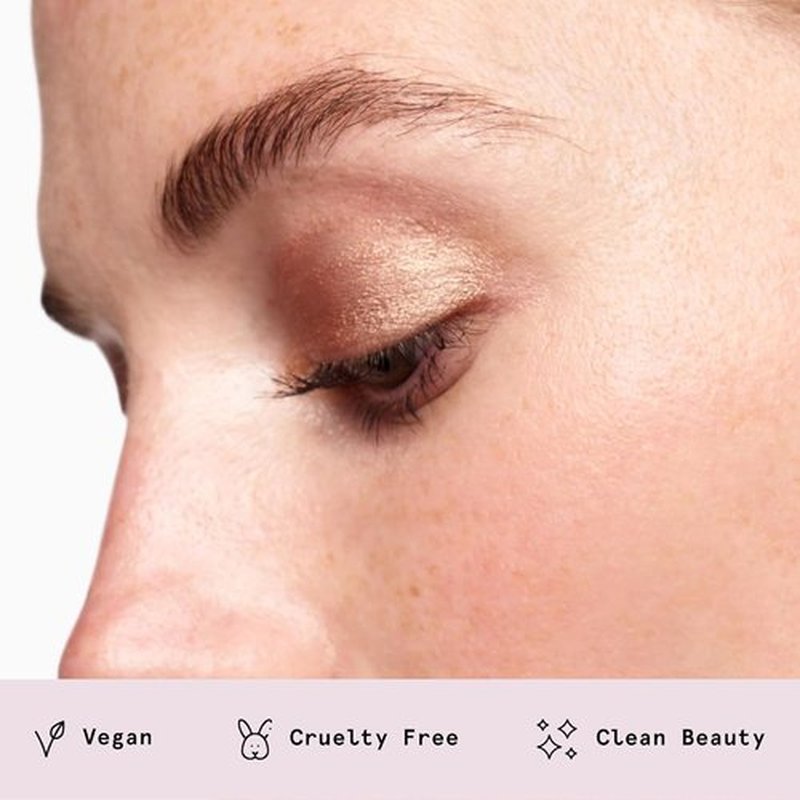 Beauty Pie Wondercolour Cream Eyeshadow Stick - Little Star | Shimmering Metallic Rose Gold, Long-Lasting & Smudge-Proof