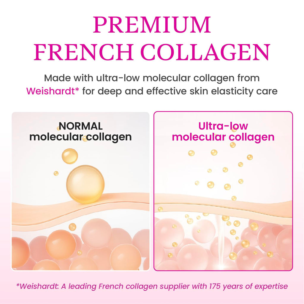 YADAH Collagen Hydra Essence – Deep Hydration, Soothing with 80,000ppm Collagen peptides and Triple Hyaluronic Acid, Centella Asiatica Extract, Niacinamide – 5.07 fl oz