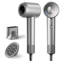 Hair Dryer, 160000 RPM High-Speed Ionic Blow Dryer with Magnetic Diffuser, Fast-Drying Hair Dryer for Women, 500M Negative Ions Frizz Control, Low-Noise Hairdryer for Home & Salon