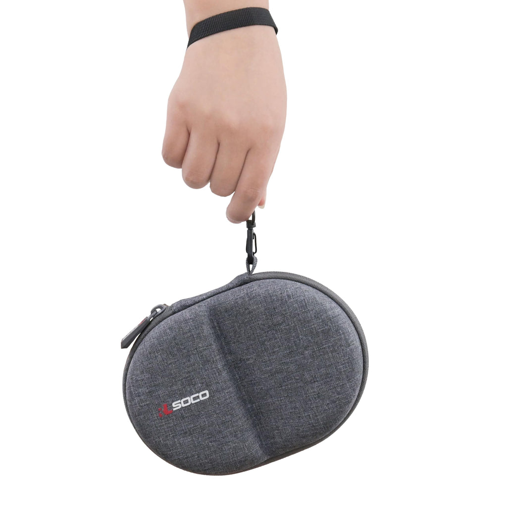 RLSOCO Case for SHOKZ OpenRunPro/OpenRun/OpenMove/OpenSwimPro Headphones | External Dimensions: 6.6×4.8×2.2 in | Note: The Bag is NOT fit for Shokz Mini Size Bone Conduction Headphones (Case Only)