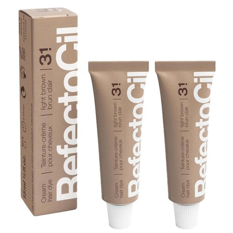 RefectoCil Cream Hair Dye 2-Pack - Professional Tint for Vibrant, Long-Lasting Color