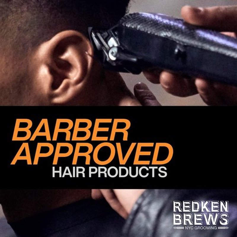 Redken Brews Holding Gel For Men - Medium Hold, Flake-Free Styling & Shine For All Hair Types