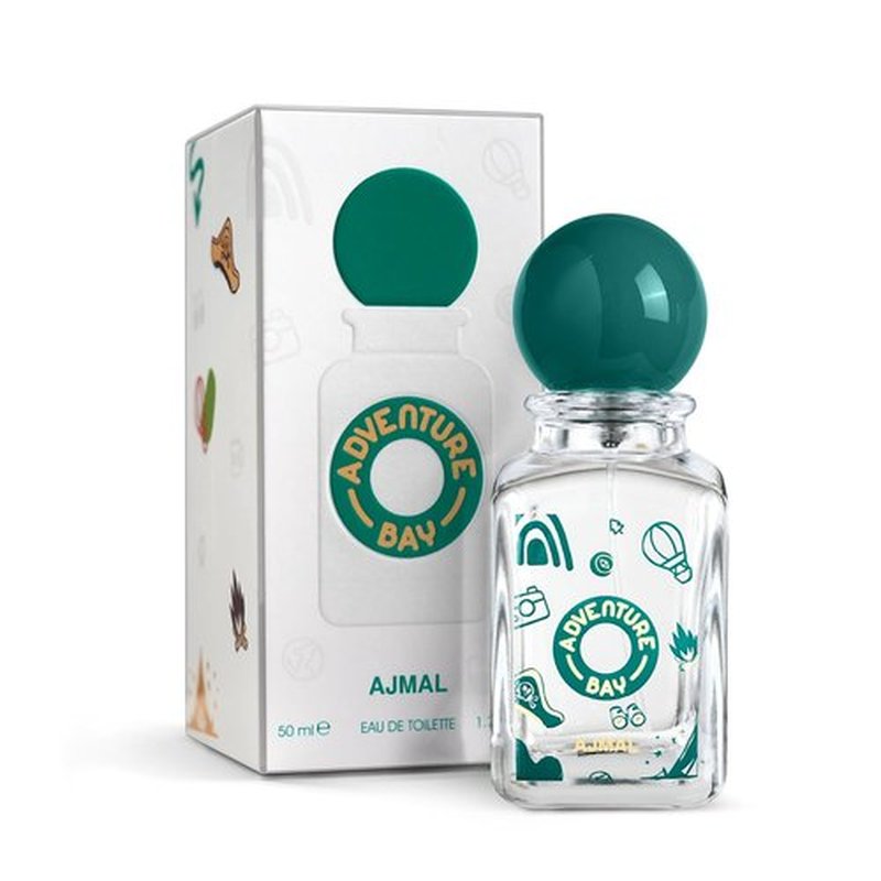 Ajmal Kids Adventure Perfume - Fresh Fruity Citrus Amber Scent | 1.7 fl oz / 50 ml, Perfect for Boys