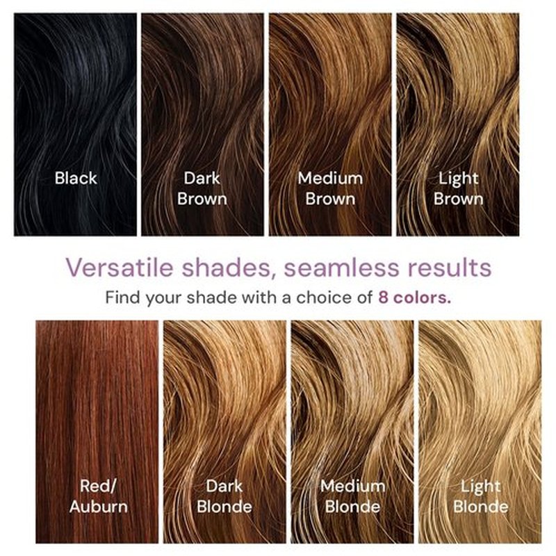 Style Edit Root Touch Up Spray - Temporary Gray Hair Concealer | Salon-Quality, Transfer-Resistant | Medium Brown, 2 oz