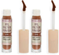 Revolution, IRL Filter Finish Concealer, Full Coverage, Oil-Free, Long-Lasting & Lightweight Formula, Infused with Hyaluronic Acid, Vegan & Cruelty-Free, C15, 0.21 oz (Pack of 2)