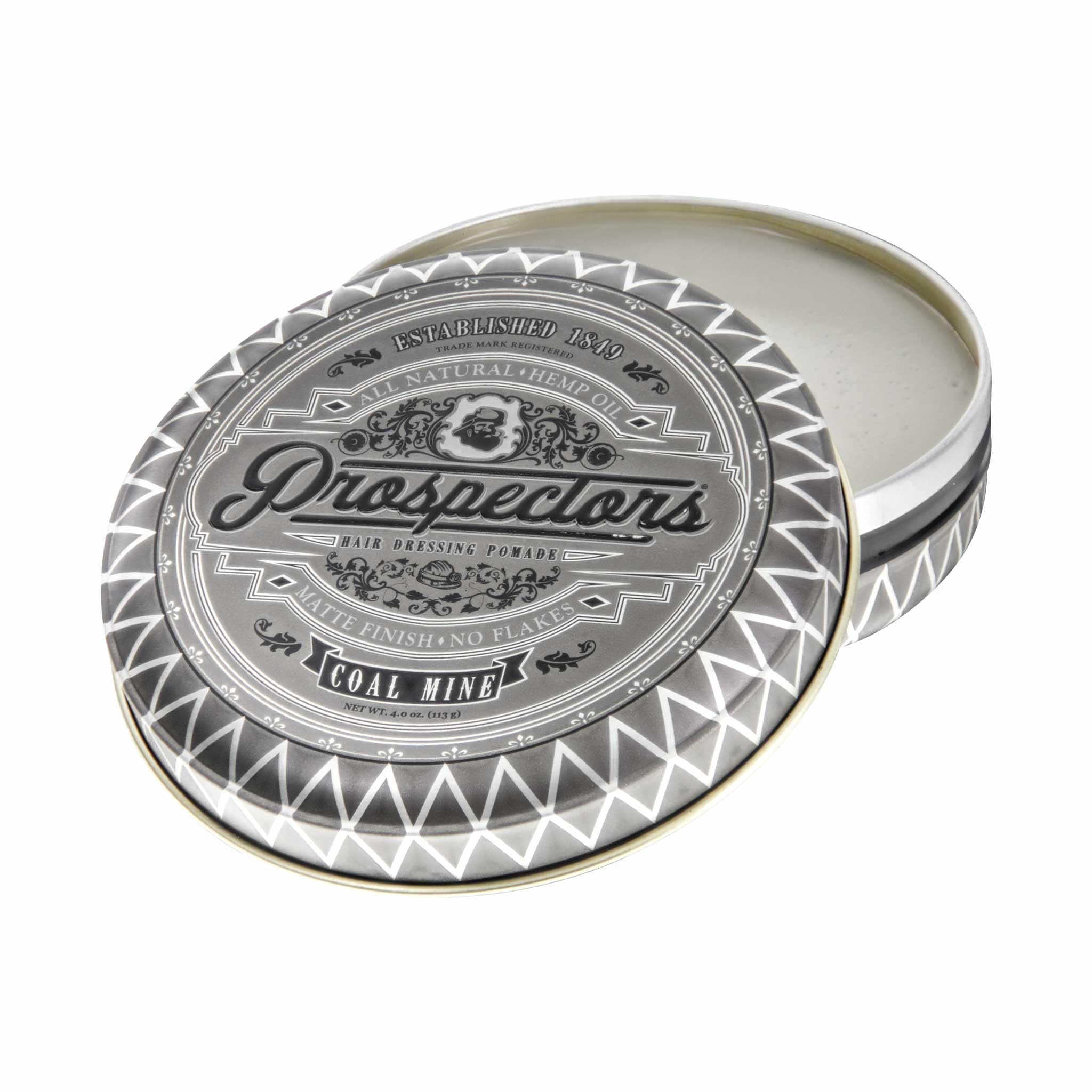 Prospectors Coal Mine Matte Clay Pomade (4.5 oz.)