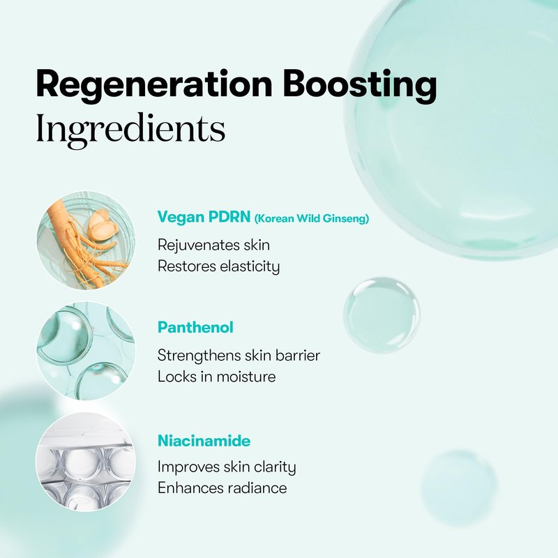 VT COSMETICS PDRN Hydrogel Mask (33gx4ea), Intensive Nourishing & Rejuvenating Overnight Mask, Skin Repair, Elasticity Boost, Hydrating & Plumping, Korean Skincare, Korean Gel Mask