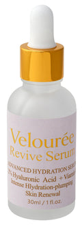 Hyaluronic Acid 2% + B5 (with Ceramides), Multi-Depth Hydration Serum for Plumper, Smoother Skin. Revive by Velourée