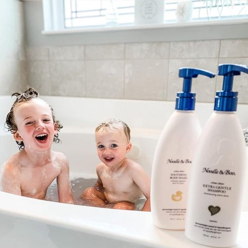 Noodle & Boo Soothing Baby Body Wash - Gentle Care for Delicate Skin, 16 Fl Oz