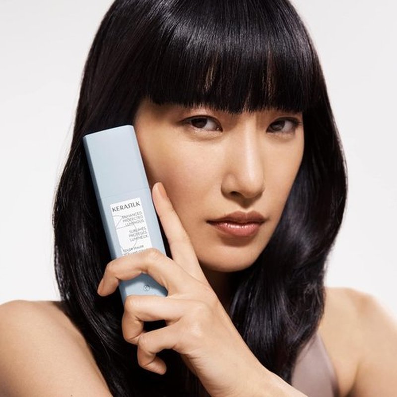 KERASILK Color Sealer - Long-Lasting Color Protection & Moisturization - 75ml for Color Treated Hair