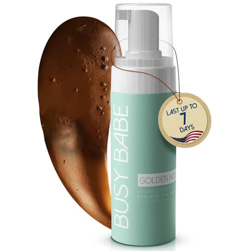 Golder Hour Tanning Mousse - Flawless Sun-Kissed Glow for All Skin Types | Dark Bronze 200ml